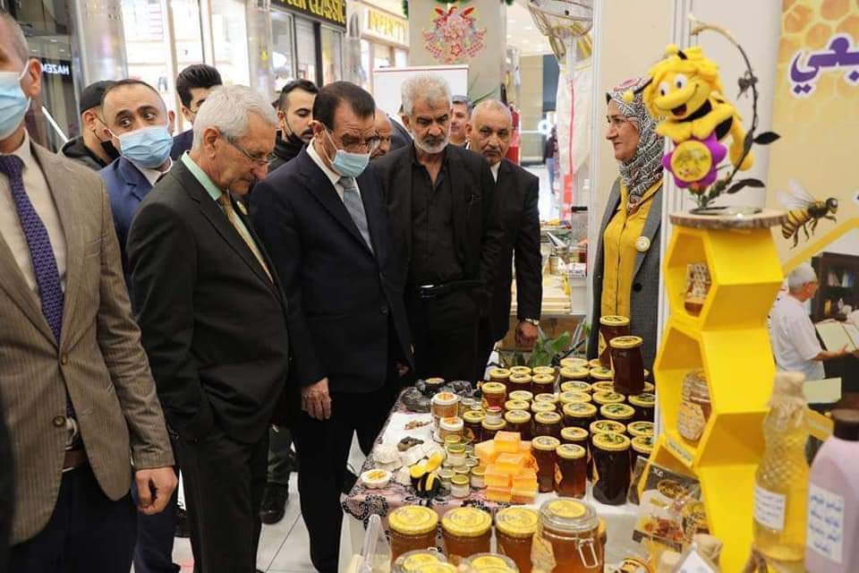 وزير الزراعة العراقي يفتتح مهرجان العسل3